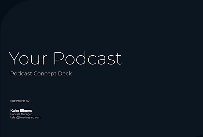 assist you to plan out your podcast  private coaching
